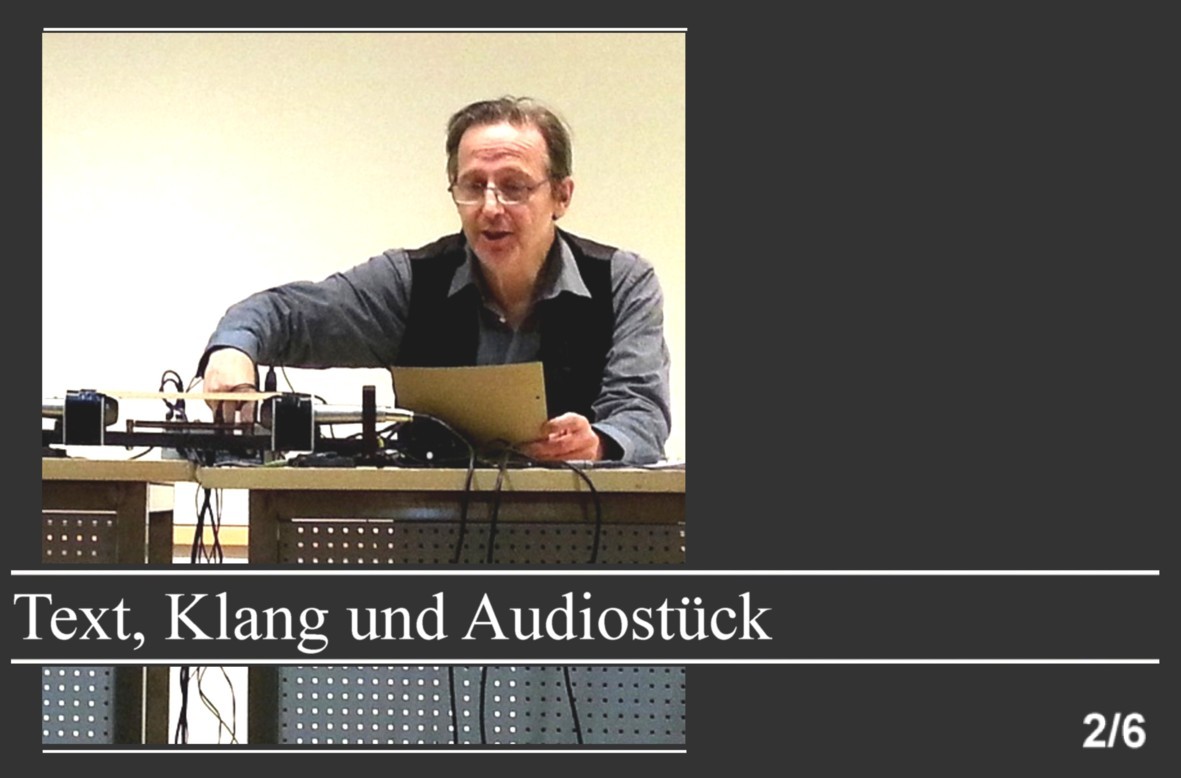 <br /><br /><br />Sich der Faszination des Worts hingeben und trotzdem der Sprache auf den Zahn fühlen, Sprechwerke gestalten, Hörerfahrung zur Kunstform erheben
*
(Bild: Walter Kreuz in 'Die Ahnungen der Bertha von S.', ab September 2018)